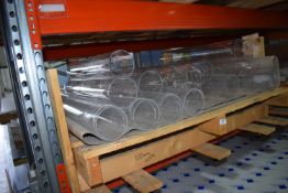 *22x Assorted Lengths of Perspex Tubes