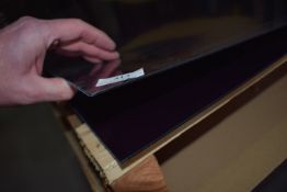 *2x Sheets of 2mm Black Acrylic 300x200m