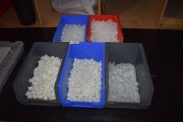 *5x Boxes of Large and Small Signage Standoff Clips