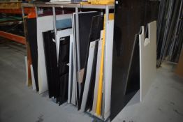 *Assorted Perspex and Acrylic Sheet Offcuts in Various Colours, Thicknesses, and Sizes