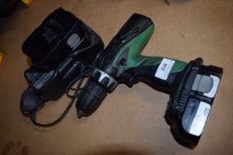 *Hitachi DV18DCL2 Cordless Drill with Charger and 2x Batteries