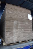 *Pallet Containing 205x Corrugated Cardboard Sheets 1100x2100mm