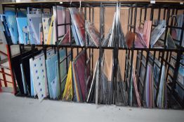 *Contents of Sheet Materials Storage Rack to Include Cut Perspex Sheets in Various Colours and