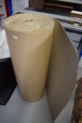 *Part Roll of Corrugated Cardboard