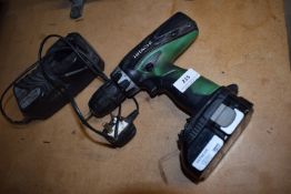 *Hitachi DV18DCLE Cordless Drill with Charger and Battery