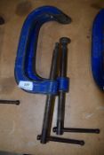 *Pair of Record 6” G-Clamps