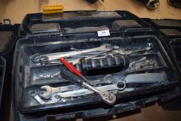 *Plastic Toolbox Containing Assorted Hand Tools