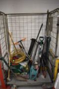 *Trolley and Contents of Assorted Gardening Tools etc.