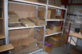 *2x Bays of Medium Duty Racking, 130x60cm x 195cm high Each Bay, Comprising of 3x Uprights, and