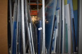 *4x Bays of Assorted Perspex Offcuts in Various Sizes