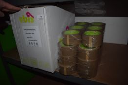 *10x Packs of 6x Rolls of Brown Packaging Tape