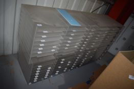 *4x Perspex Storage Units