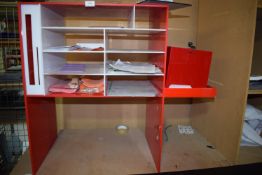 *Perspex Mailing Stand with Parcel Guide and Lockable Storage Box