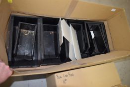 *Box of 10x Black Lin Bins