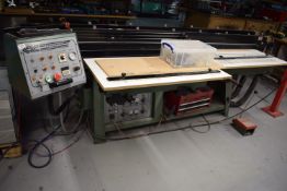 *CR Clarke Thermobend 2000 Hot Wire Bending Machine, Model: 2000D, Serial No. 200019