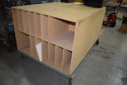 *Mobile Materials Storage Rack