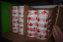*11x Packs of 6x Rolls of This Way Up Tape