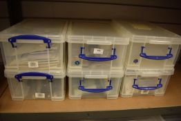 *6x Tough Crates and Contents