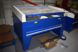 *CTR CNC Laser Cutter and Engraver, Bed Size: 120x90cm