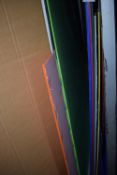 *8x Assorted Sheets of 5mm Coloured Perspex