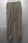 *Weatherproof Khaki Joggers with Zip Pocket Size: S/32” waist