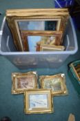 Gilt Framed Pictures and Prints