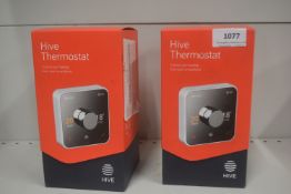 *2x Hive Smart Thermostats (salvage)