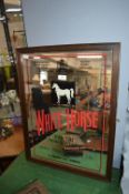 Reproduction White Horse Whiskey Pub Mirror