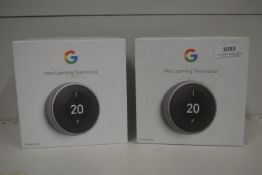 *2x Nest Learning Thermostats (salvage)