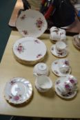 Royal Victoria Summer Rose Pattern Tableware 30+pcs