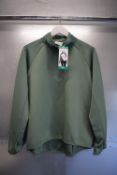 *Champion Moisture Wicking Quarter Zip Sports Top in Green Size: XL