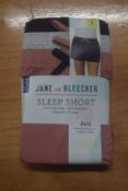 *Jane & Bleecker Sleep Shorts 3pk Size: S