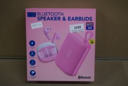 Vibes Bluetooth Speaker & Earbuds