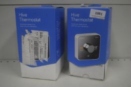 *2x Hive Smart Thermostats (salvage)