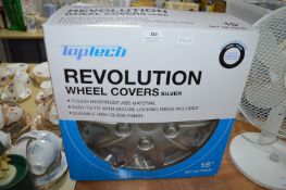 4x Top Tech 15” Car Wheel Covers