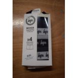 *Hype Cotton Boxer Shorts 4pk