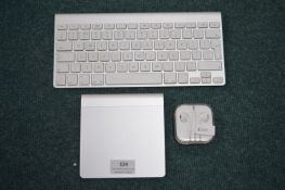 Apple Keyboard, Earbuds, etc.