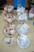 Vintage Royal Albert and Colclough China Part Tea Sets 70+pcs