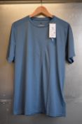 *Puma Blue Horizon Texture T-Shirt Size: M