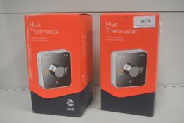 *2x Hive Smart Thermostats (salvage)