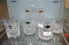 Lead Crystal Tumblers and Hi-Balls