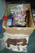 Mixed Lot Including Games Hair Styler, Bags, etc.