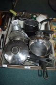 Kitchenware Including S/S Pans, etc.