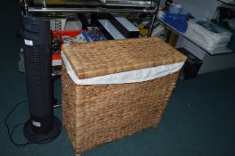 Laundry Basket and Contents plus Easy Home Heater