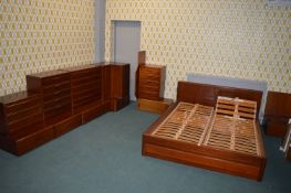 Rumat Sleep System German Adjustable Bed with Matching Modular Furniture 160cm wide x 200cm long