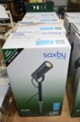 4x Saxby Garden Spike Lights