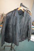 Black Steel Gent’s Leather Jacket Size: M, and Stonewall Jetson Suit
