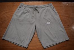 *Jachs New York Soft Touch Suede Finish Shorts in Light Sage Size: XL