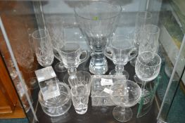 Assorted Glassware