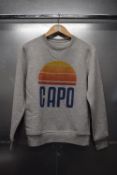 *Capo Grey Print Jumper Size: XS (AF)
